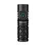 Lumintop Thor Mini 250 lumen 700 meters LEP Torch, front view with rabbit logo power button and textured grip.