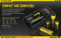 Nitecore Digicharger D2 Li-Ion, Ni-Cd & Ni-MH smart charger 