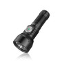 Lumintop GT Nano 3.0 700 Lumen USB-C Rechargeable Mini Torch in black, angled view with green button light.