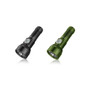 Two Lumintop GT Nano 3.0 700 Lumen USB-C Rechargeable Mini Torches, one black and one olive green.