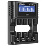 XTAR L4 Pro - Smart Battery Charger for 1.2V NiMH and 1.5V Li-ion AA/AAA Batteries