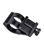 Weltool flashlight mount, side view showing the clamping mechanism and knurled thumb screw for secure attachment.