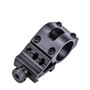 Weltool flashlight mount for Picatinny rails, showcasing its robust design from a slightly different top angle.