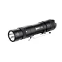 Wuben L3 3000 lumens EDC tactical flashlight, black, angled view from opposite side.