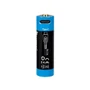NUBEN AB1920 14500 rechargeable battery showing top with USB Type-C charging port and 5V/1A input.