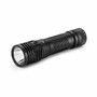Side view of the Skilhunt M300 V4 LED flashlight, showcasing its textured body and side power button.