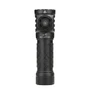 Skilhunt EC150 right-angle flashlight, front view, showcasing the side switch and textured body.