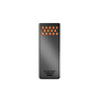 Nitecore CARBO 20 - 20000mAh Lightweight Fast-Charge Powerbank from a top-down view with orange hexagonal elements.