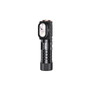 Fenix HM71R V2.0 - 3500 Lumen High-performance Industrial Headlamp light unit, standing upright, facing left, front view.