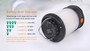 Fenix CL30R 650 lumen rechargeable camping lantern