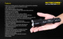 Nitecore MH27UV rechargeable multi colour UV tactical LED torch