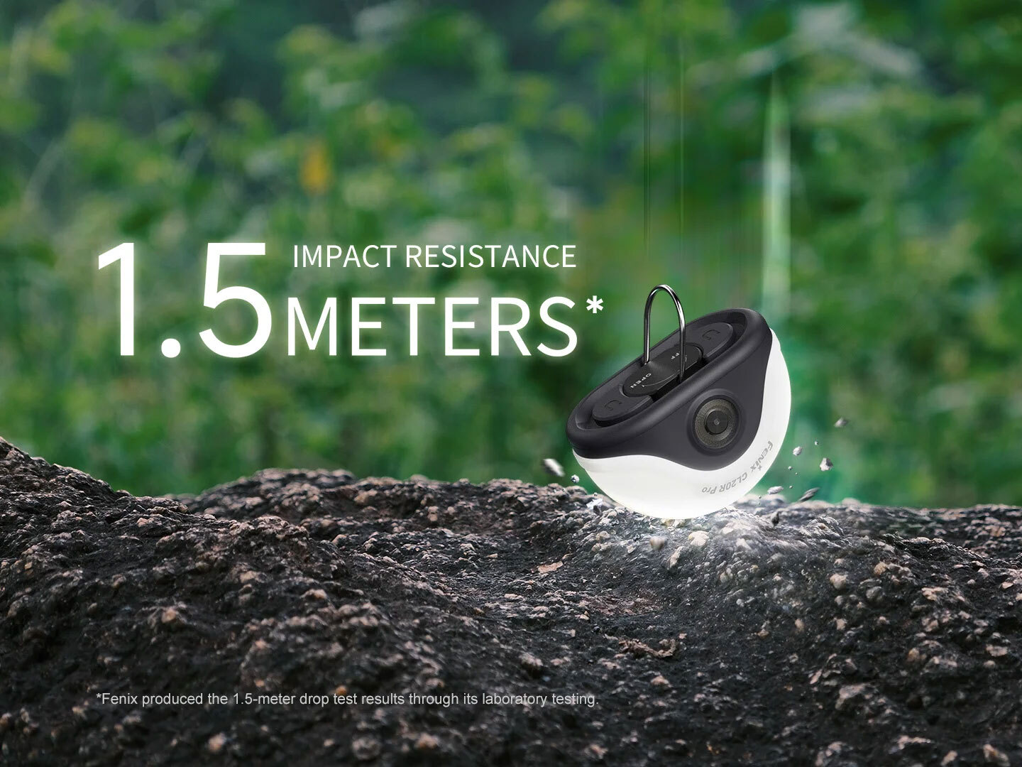 Fenix CL20R Pro 1.5m impact rating