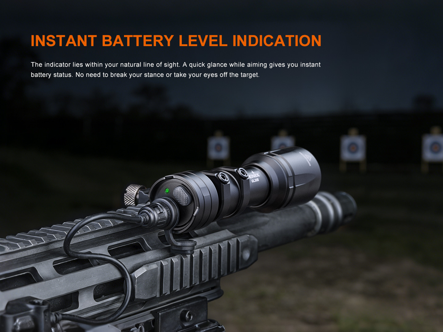 Fenix GL30R 800 Lumen Rail Mount Lighting System