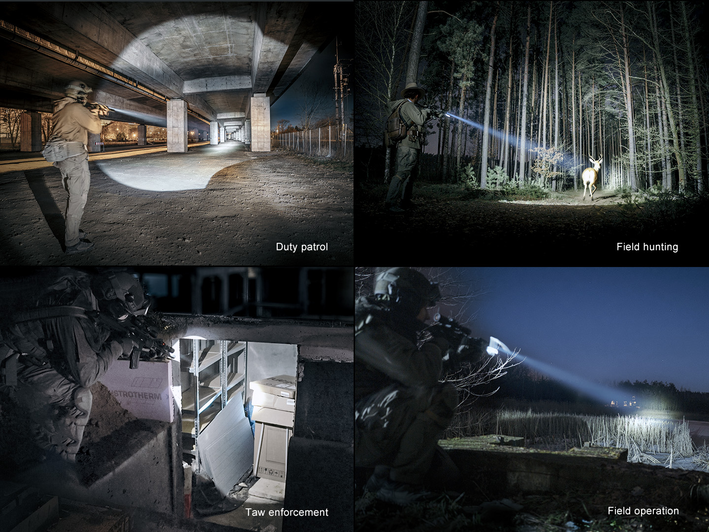 Fenix GL30R 800 Lumen Rail Mount Lighting System