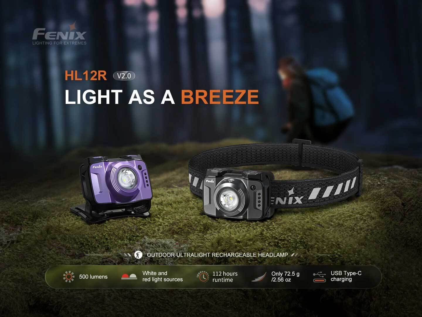 Fenix HL12 R V2 Headlamp
