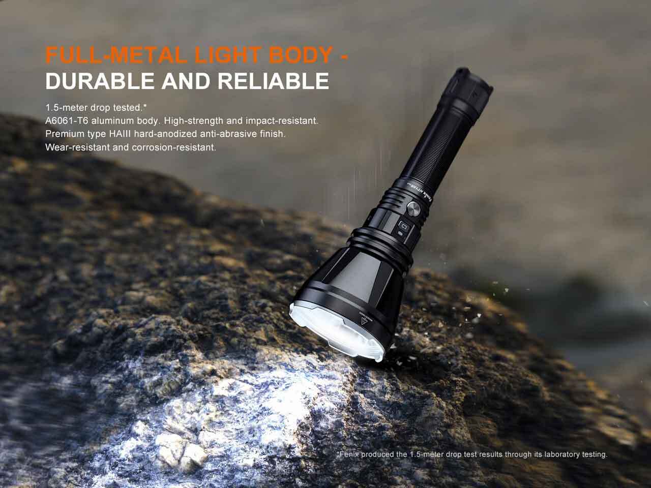 Fenix HT18R V2.0 3700 Lumen 1100m Throw Tactical Torch