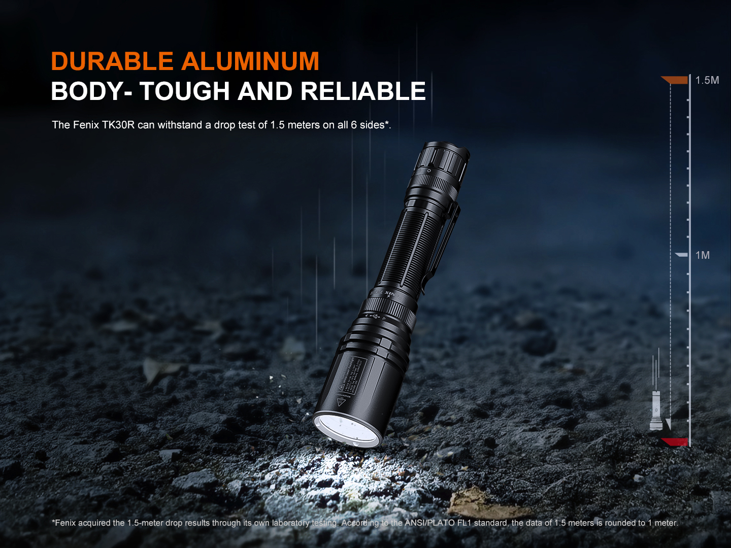 Fenix TK30R LEP torch