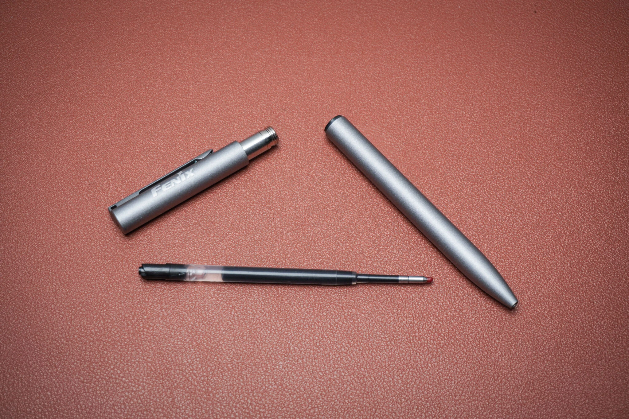 Fenix Aluminium Rotating Action Gel Pen parts