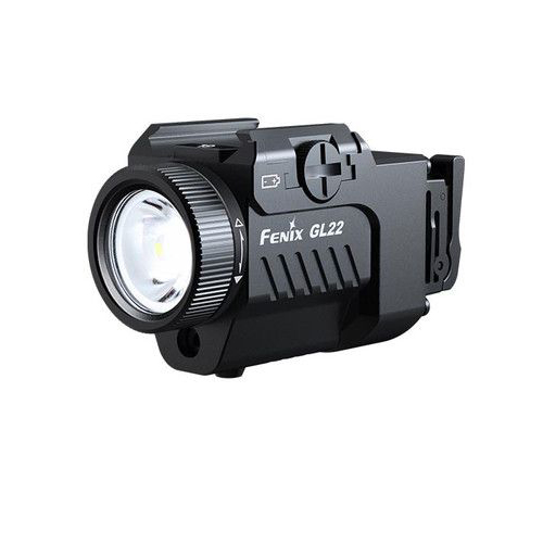 Fenix GL22 Lightweight 750 lumen & Red Laser Rail-mounted Light