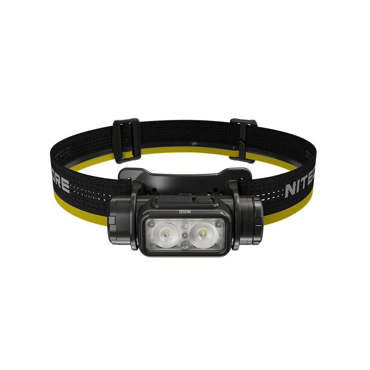 Nitecore NU50 High Output 1400 lumen lightweight rechargeable headlamp