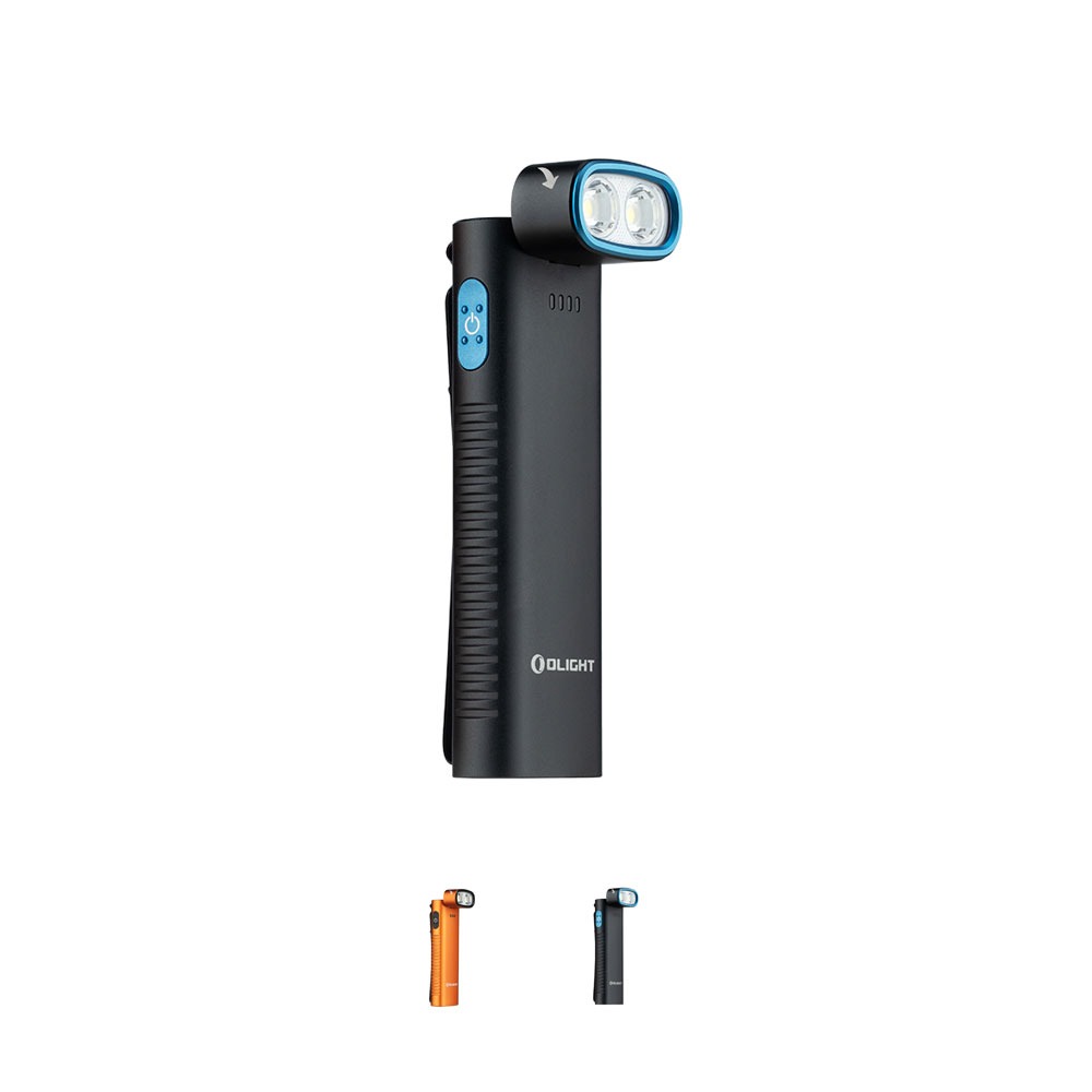 Olight Arkflex 1000 lumen 0-90° adjustable head rechargeable light