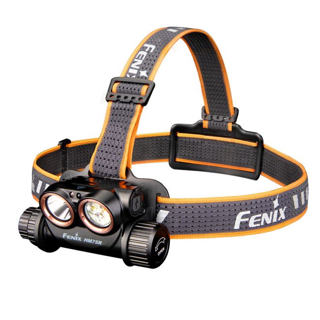 Fenix HM75R SE Spot and flood output 1600 lumen rechargeable headlamp