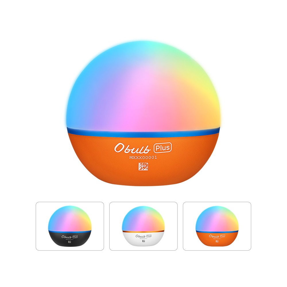 Olight Obulb Plus compact 300 lumen light with APP & Touch Control