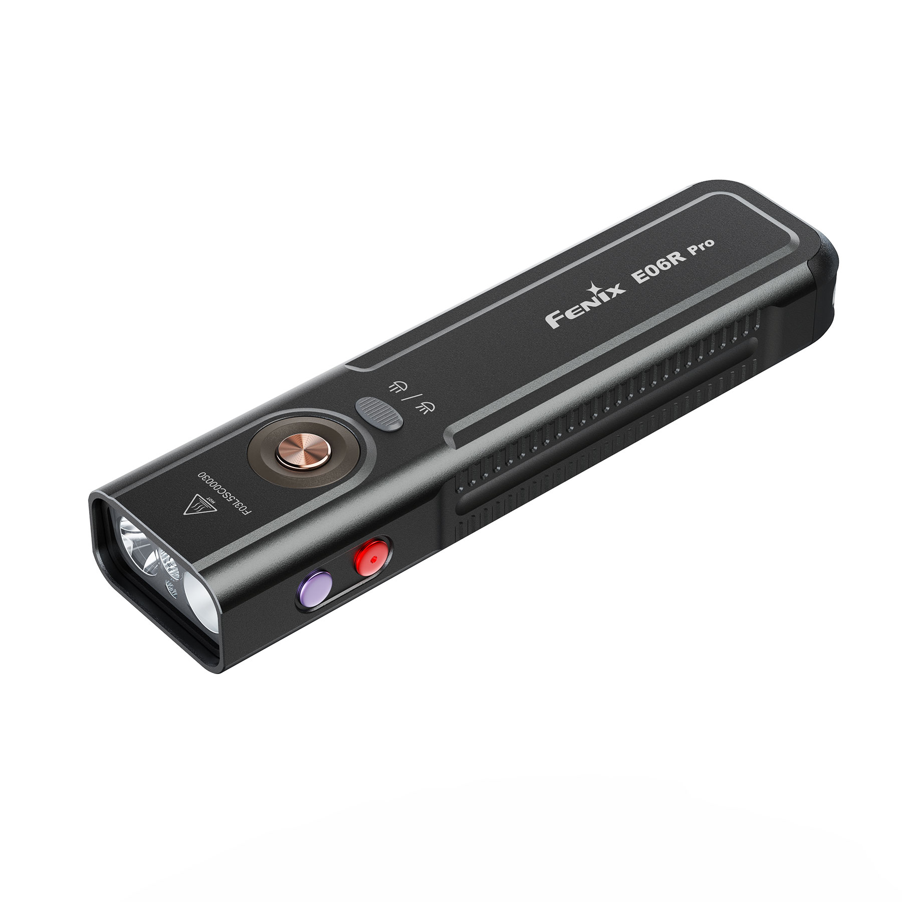 Fenix E06R Pro - Rechargeable Flat EDC Torch with UV Light and Red Laser