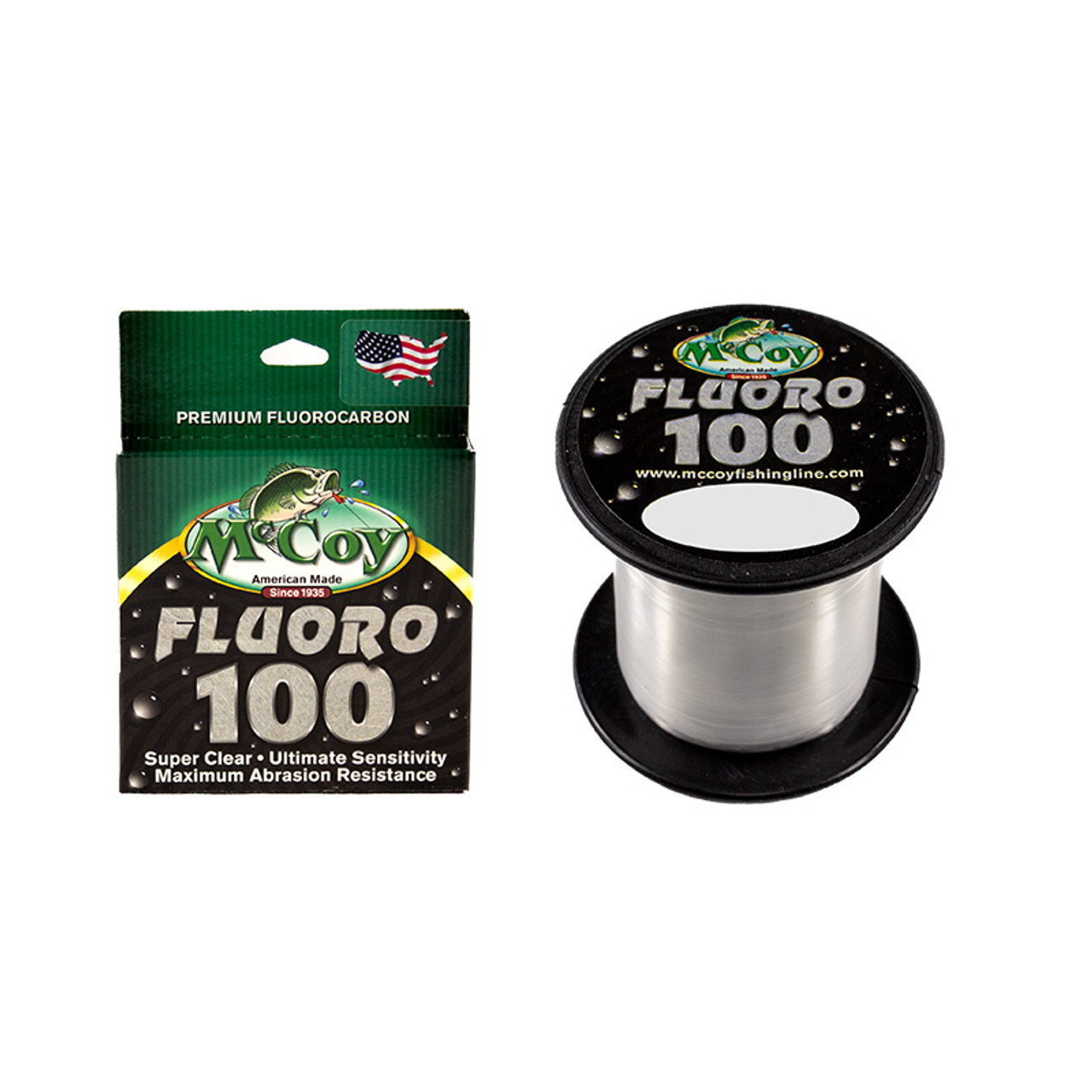 McCoy Fishing Line - Fluorocarbon - 200 Yard Spool