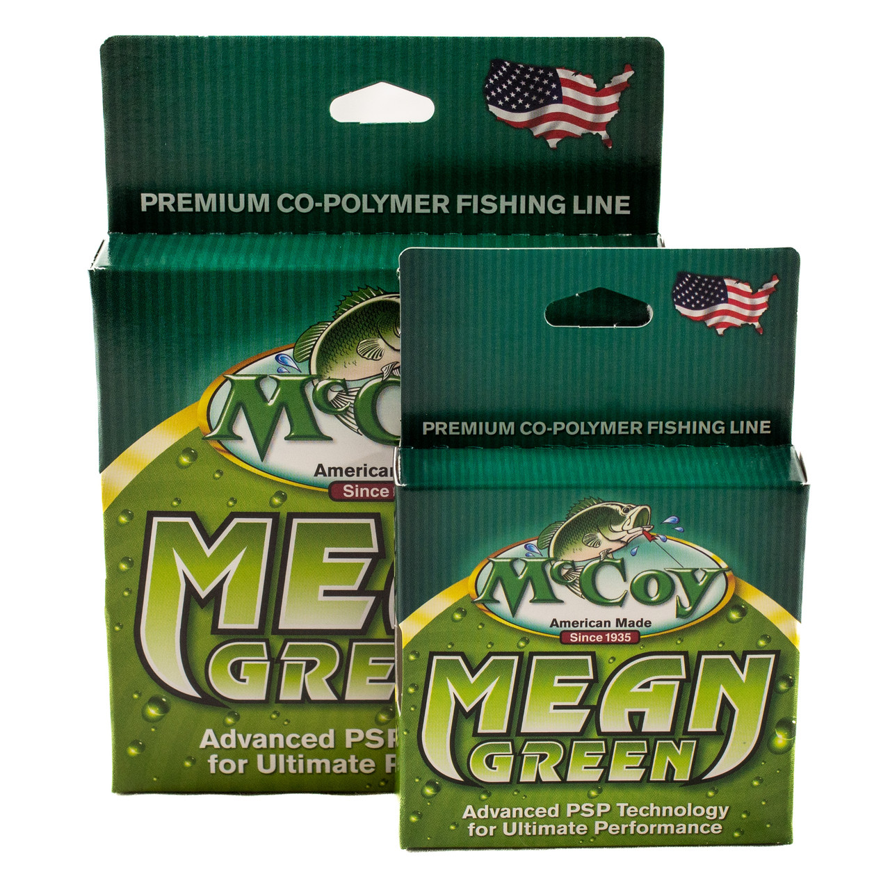 McCoy Mean Green Premium CoPolymer Monofilament Fishing Line