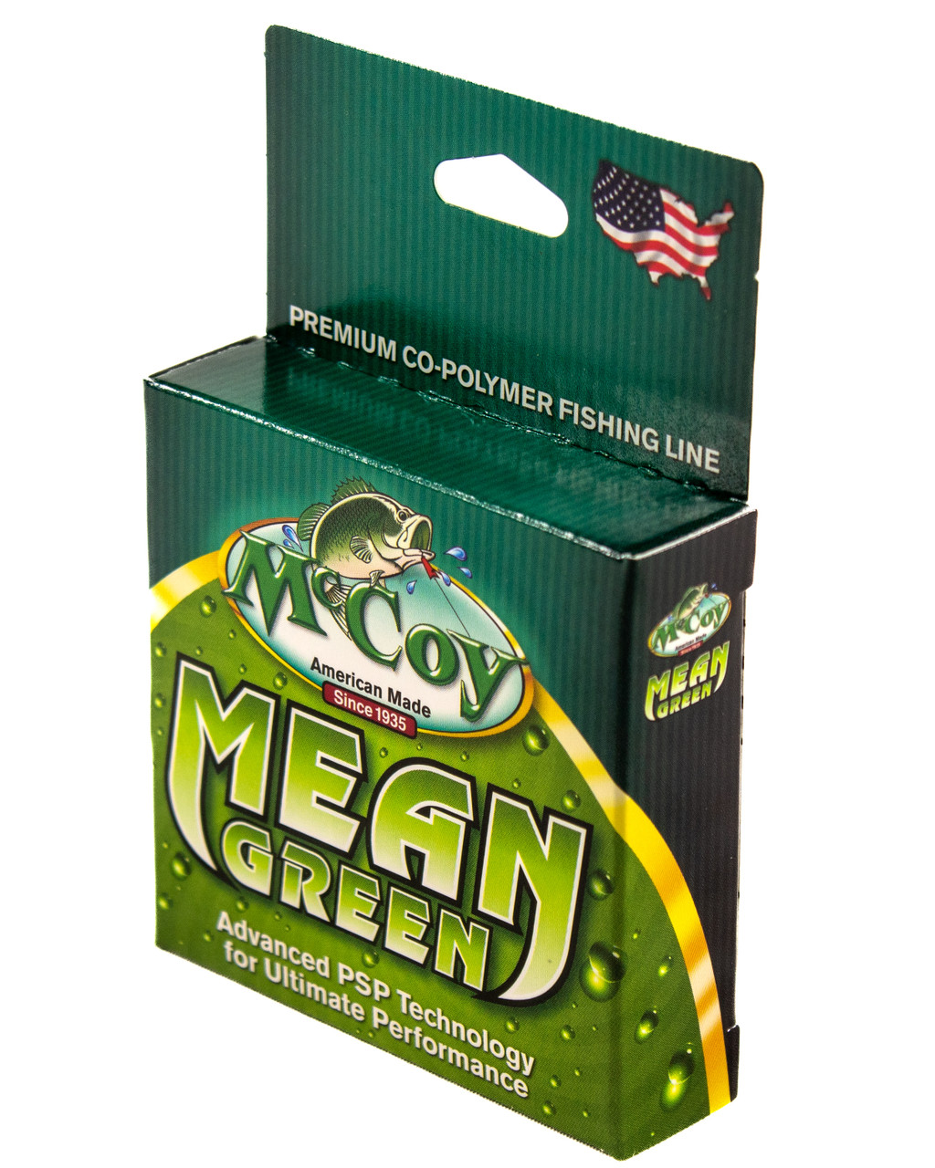 Mean Green - Premium CoPolymer Monofilament Fishing Line - McCoy