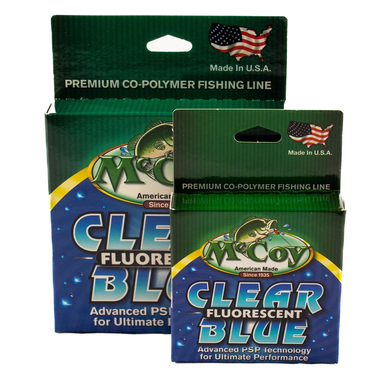 Mccoy Clear Blue Fluorescent Co-Polymer - Modern Outdoor Tackle