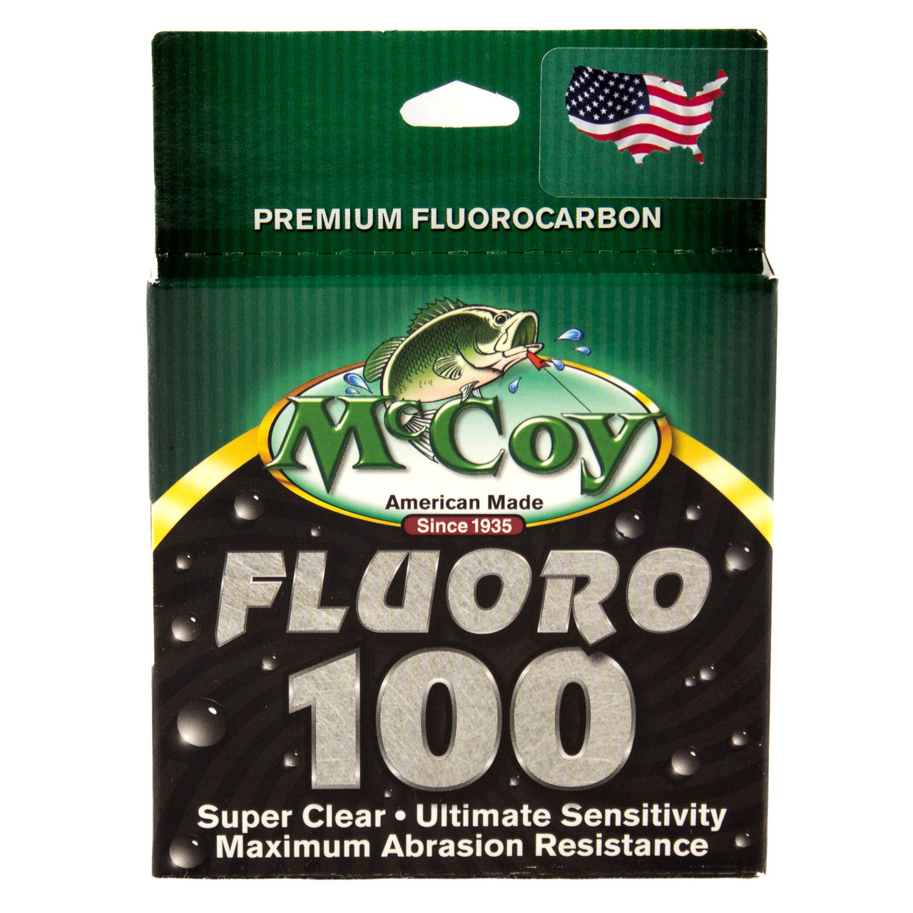 McCoy Fluoro 100 Premium Fluorocarbon Fishing Line