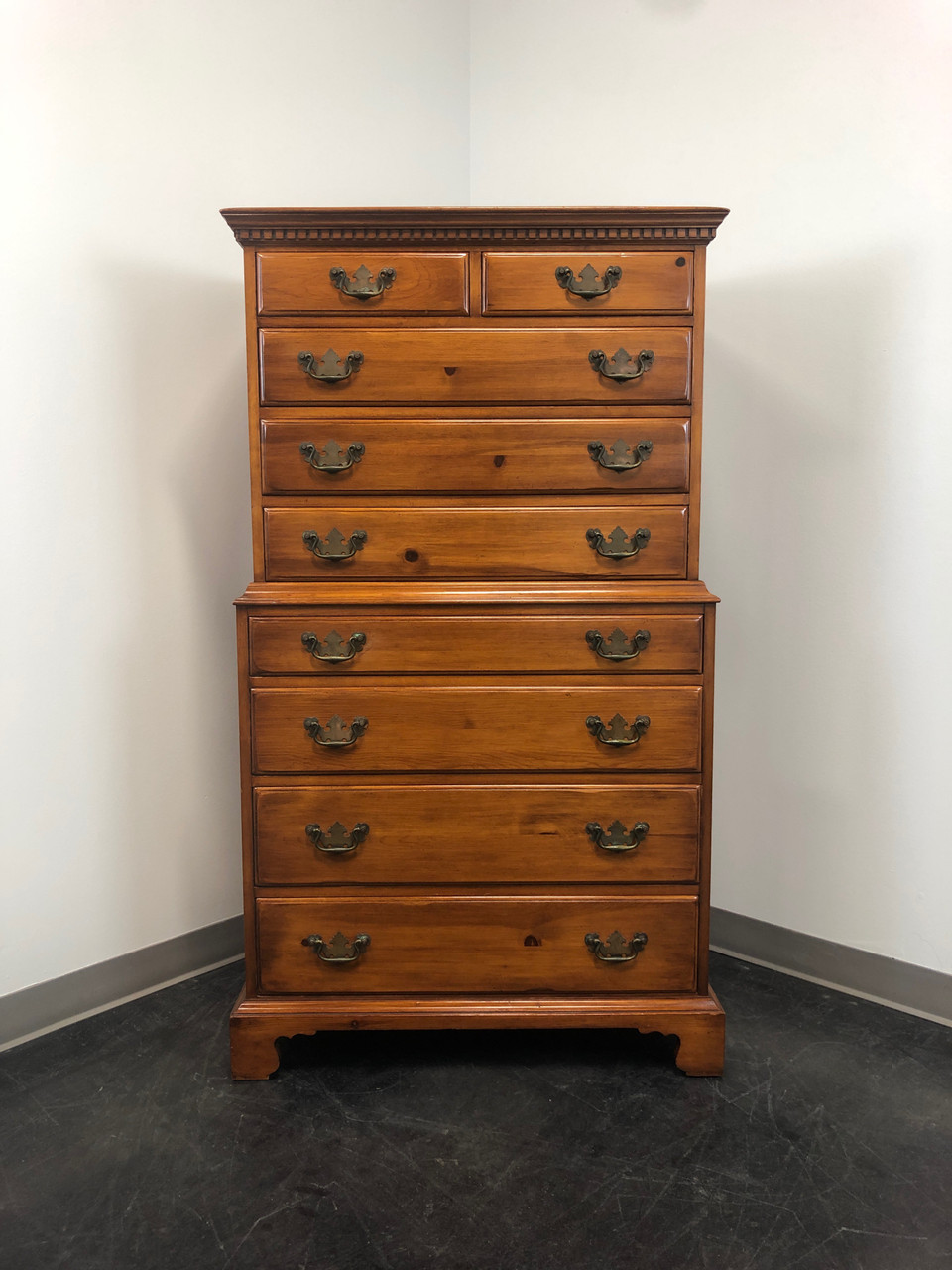 5153）米国DAVIS CABINET社 三段チェスト キャビネット 引出し