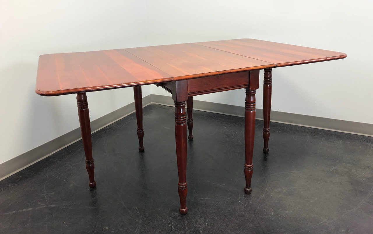 Antique Cherry Drop Leaf Gateleg Dining Table Boyd S Fine Furnishings