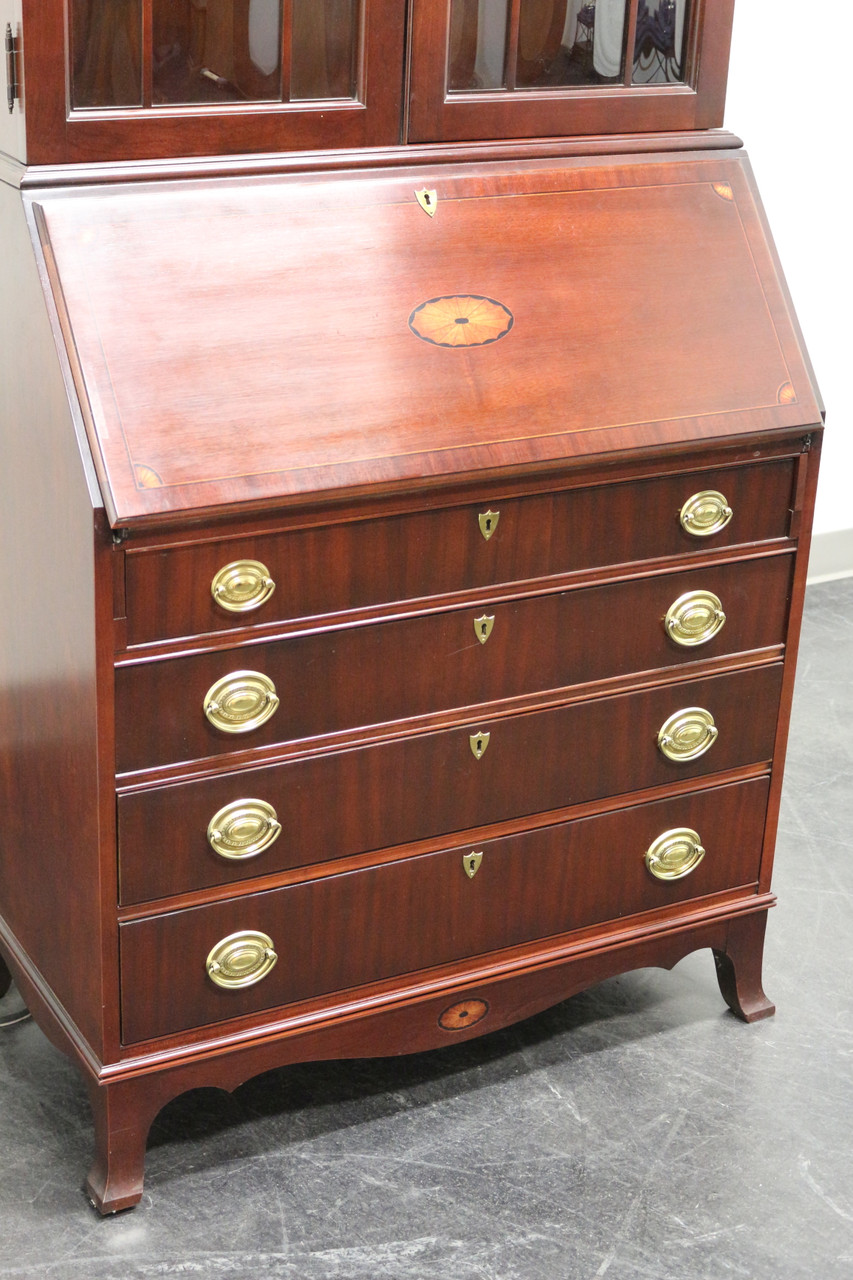 Sold Traditional Georgian Style Mahogany Secretary Desk By