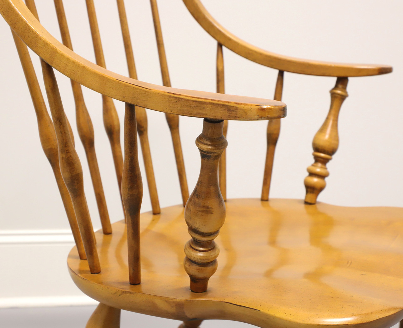 SOLD - ETHAN ALLEN Circa 1776 Solid Maple Windsor Style Rocking