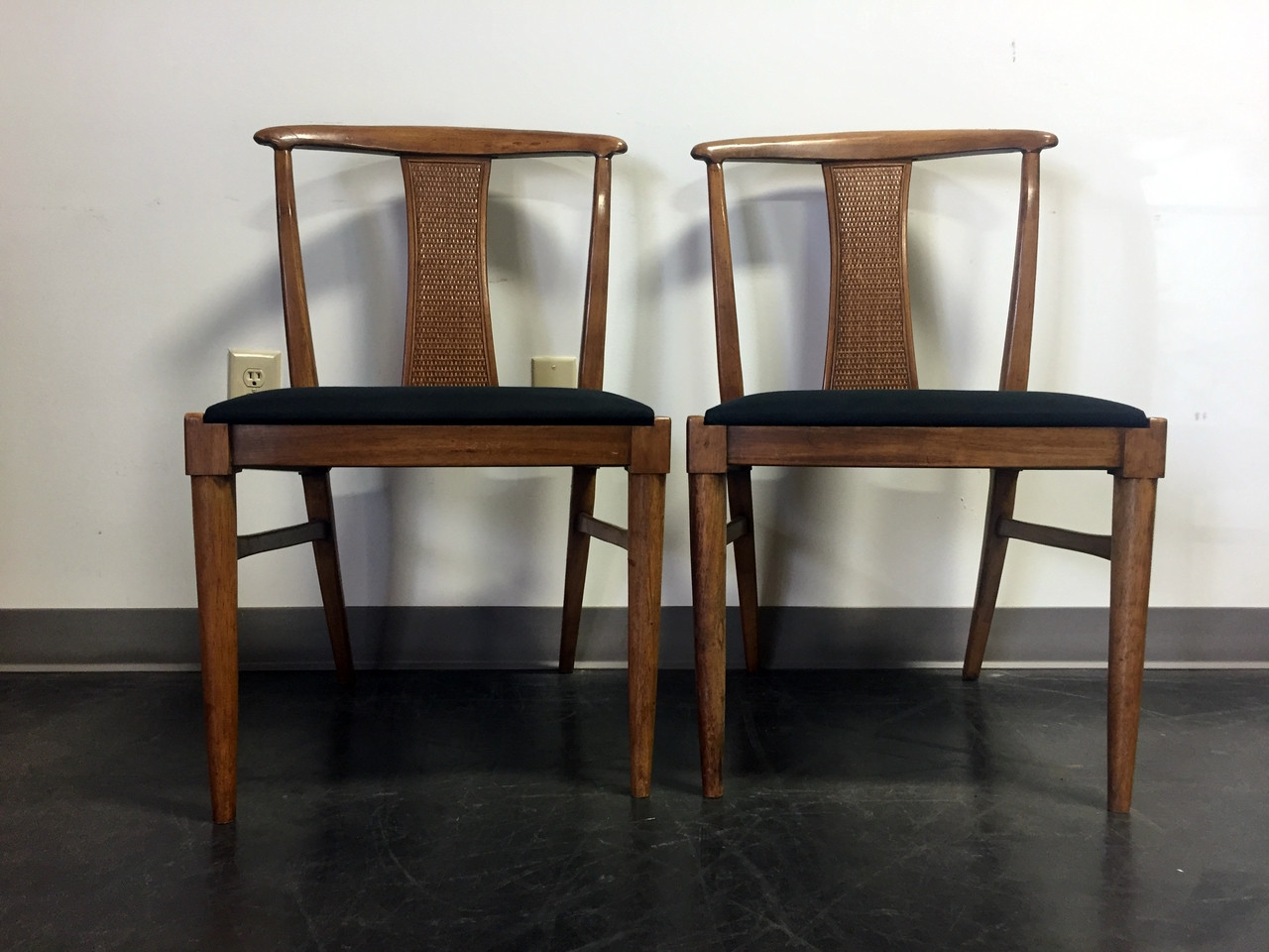 Sold Out Thomasville Tamerlane Oriental Asian Dining Accent Side Chairs Mcm Mid Century