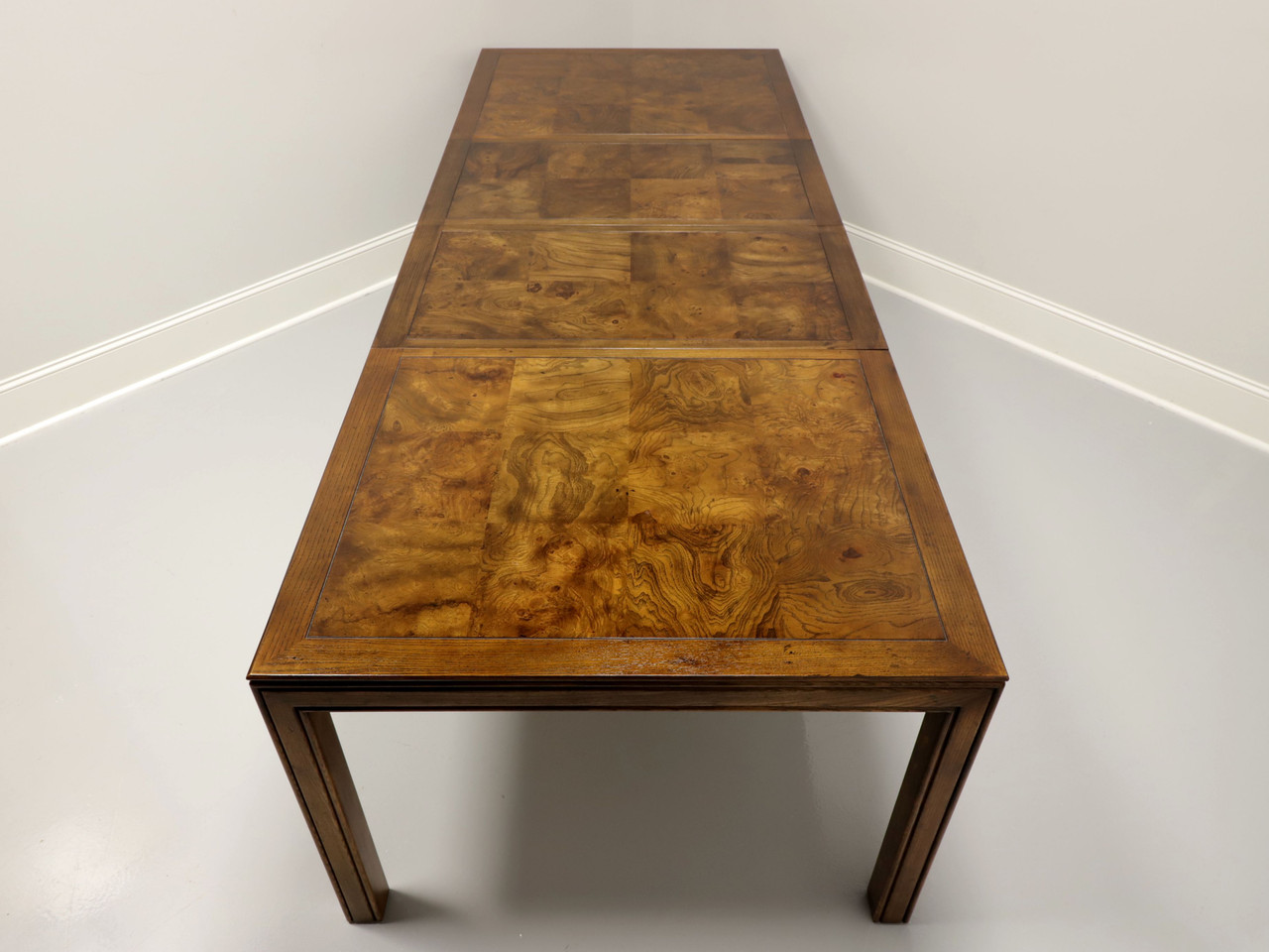 SOLD HENREDON Scene One Campaign Style Dining Table Boyd's