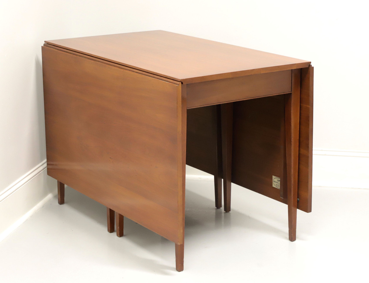 SOLD - HENKEL HARRIS 2117 32 Solid Wild Black Cherry Gateleg Drop