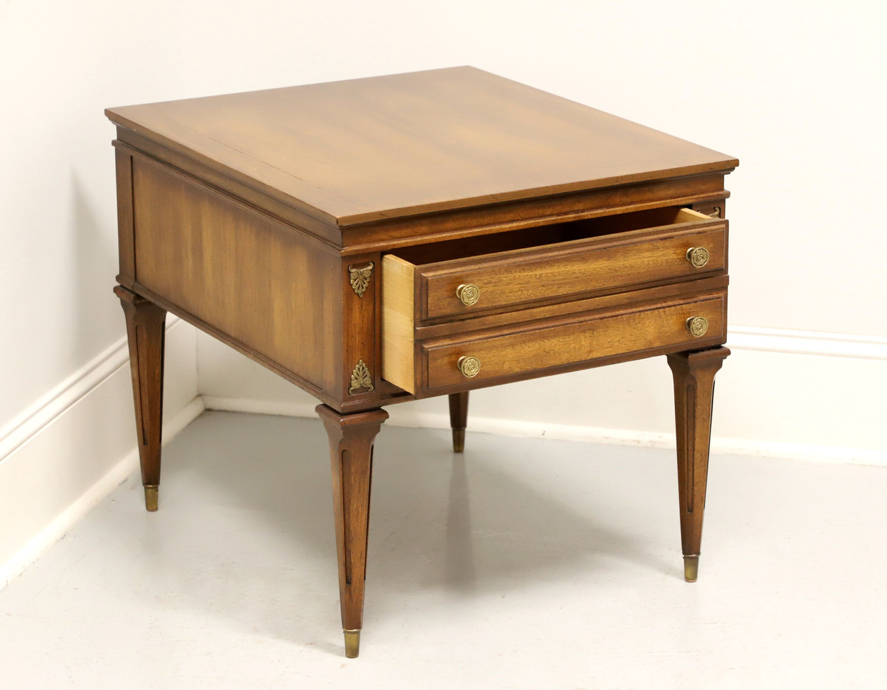 SOLD - WEIMAN Mid 20th Century Mahogany End Side Table with