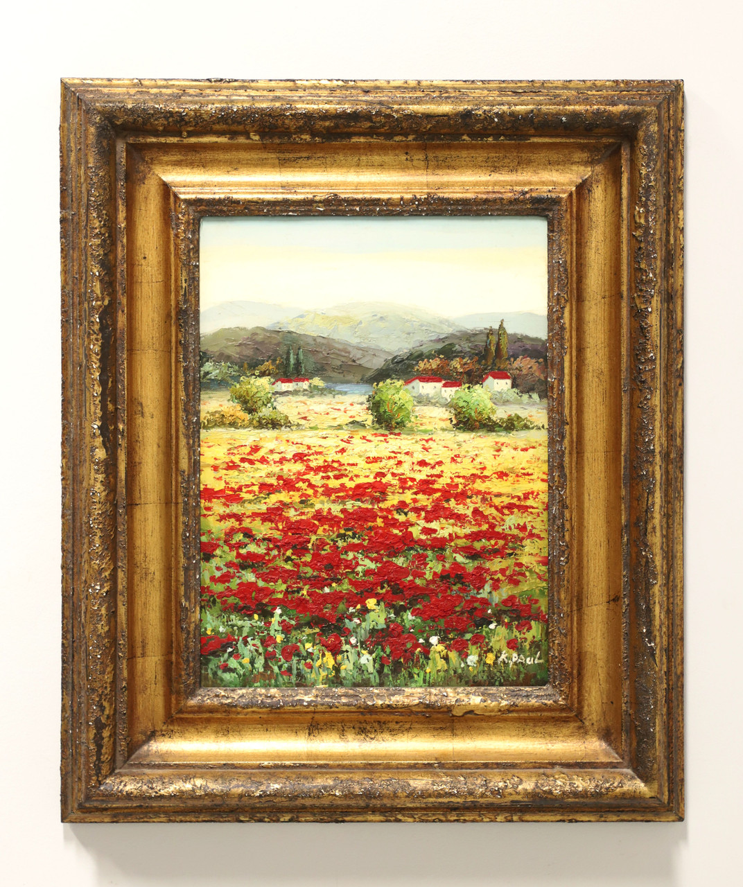 SOLD - Mid 20th Century Oil on Canvas Painting - Italian