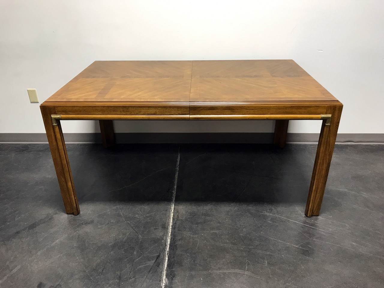 Sold Out Drexel Heritage Accolade Campaign Style Dining Table