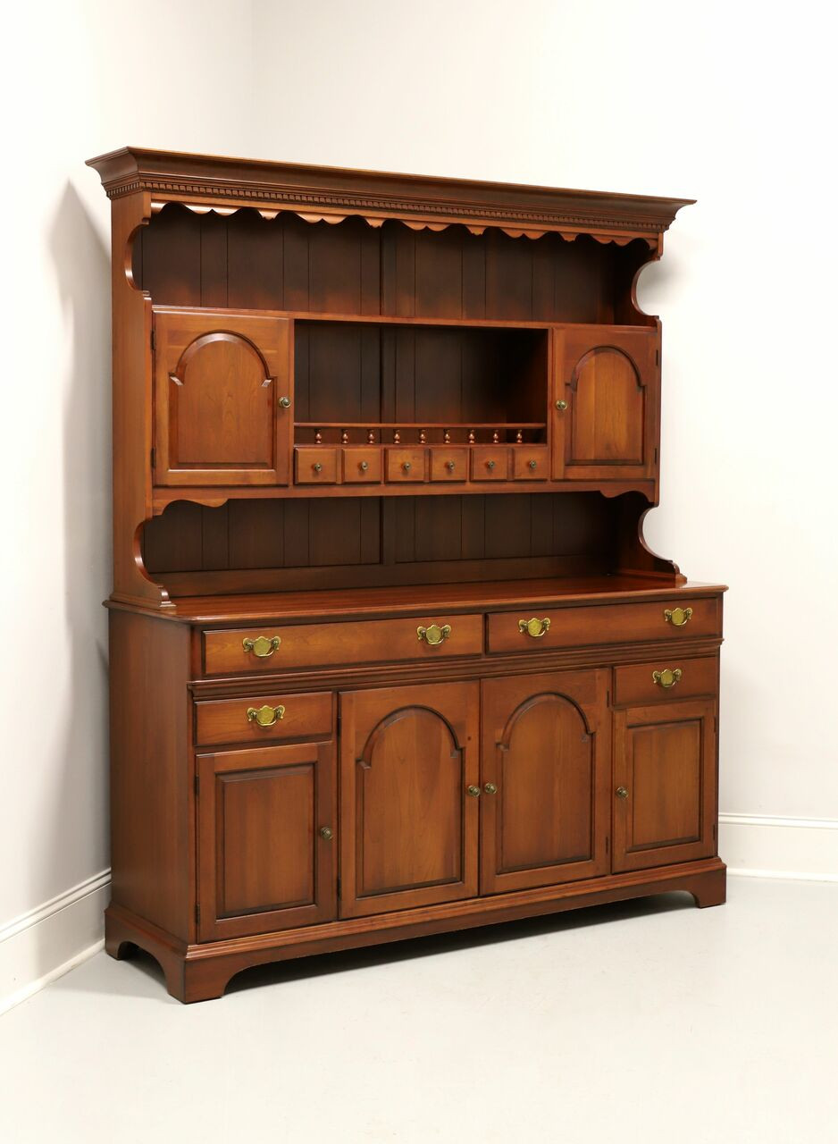 PENNSYLVANIA HOUSE　アンティークチェスト　ブラウン SOLD - PENNSYLVANIA HOUSE Solid Cherry Colonial Farmhouse Hutch