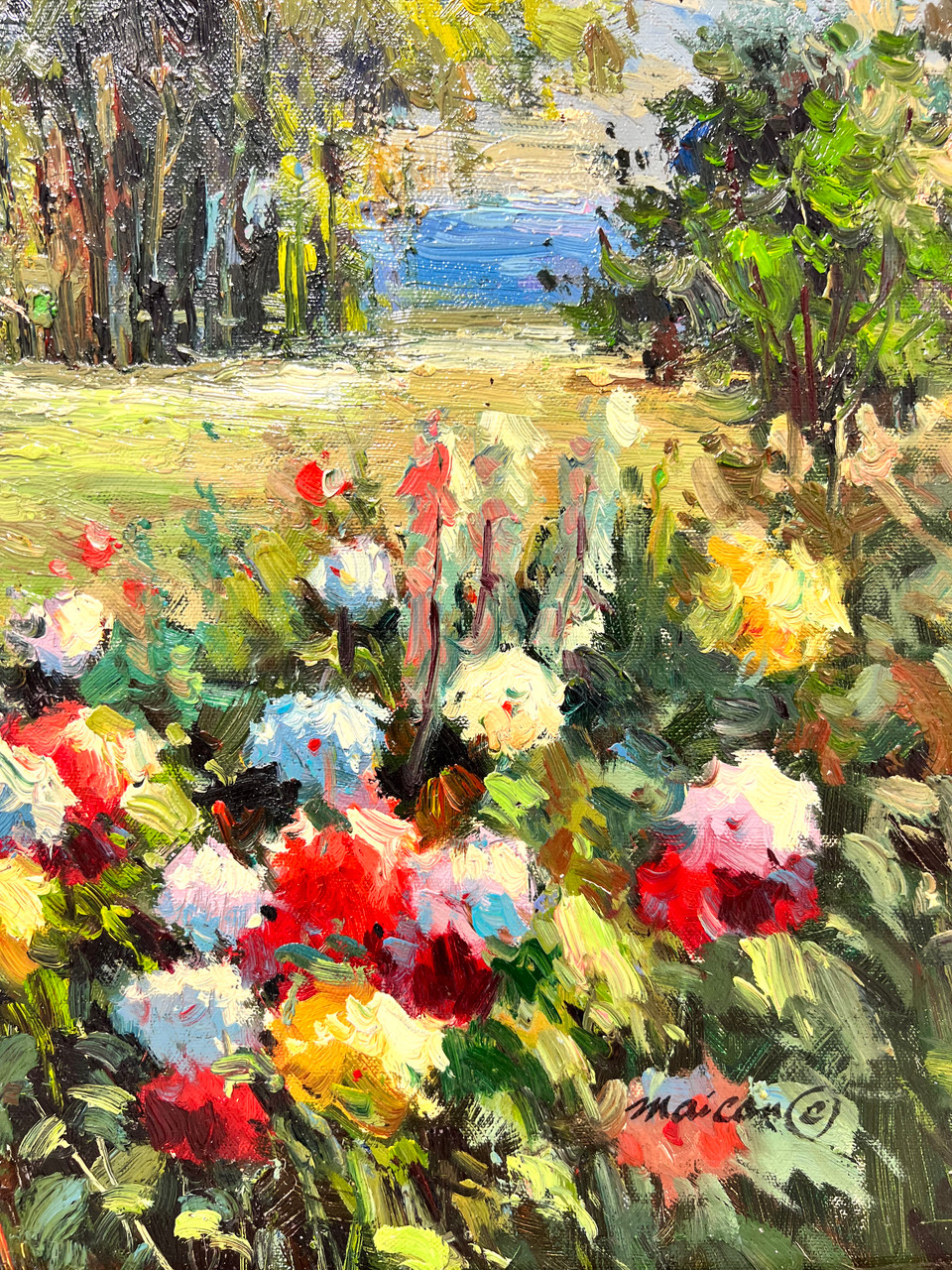 SOLD - 20th Century Original Oil on Canvas Painting - Landscape