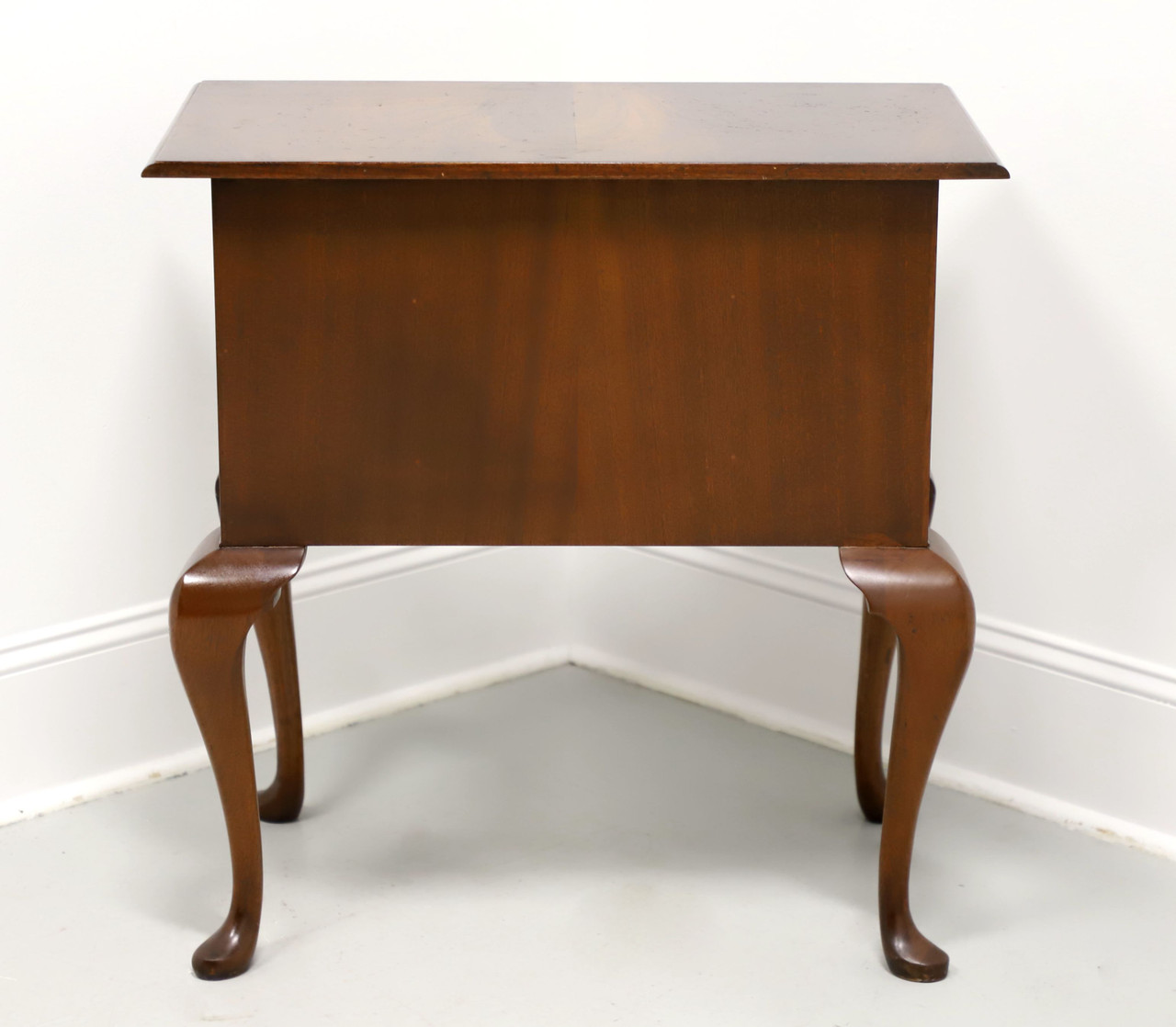 SOLD - BEVAN FUNNELL Reprodux Flame Mahogany Queen Anne Entry