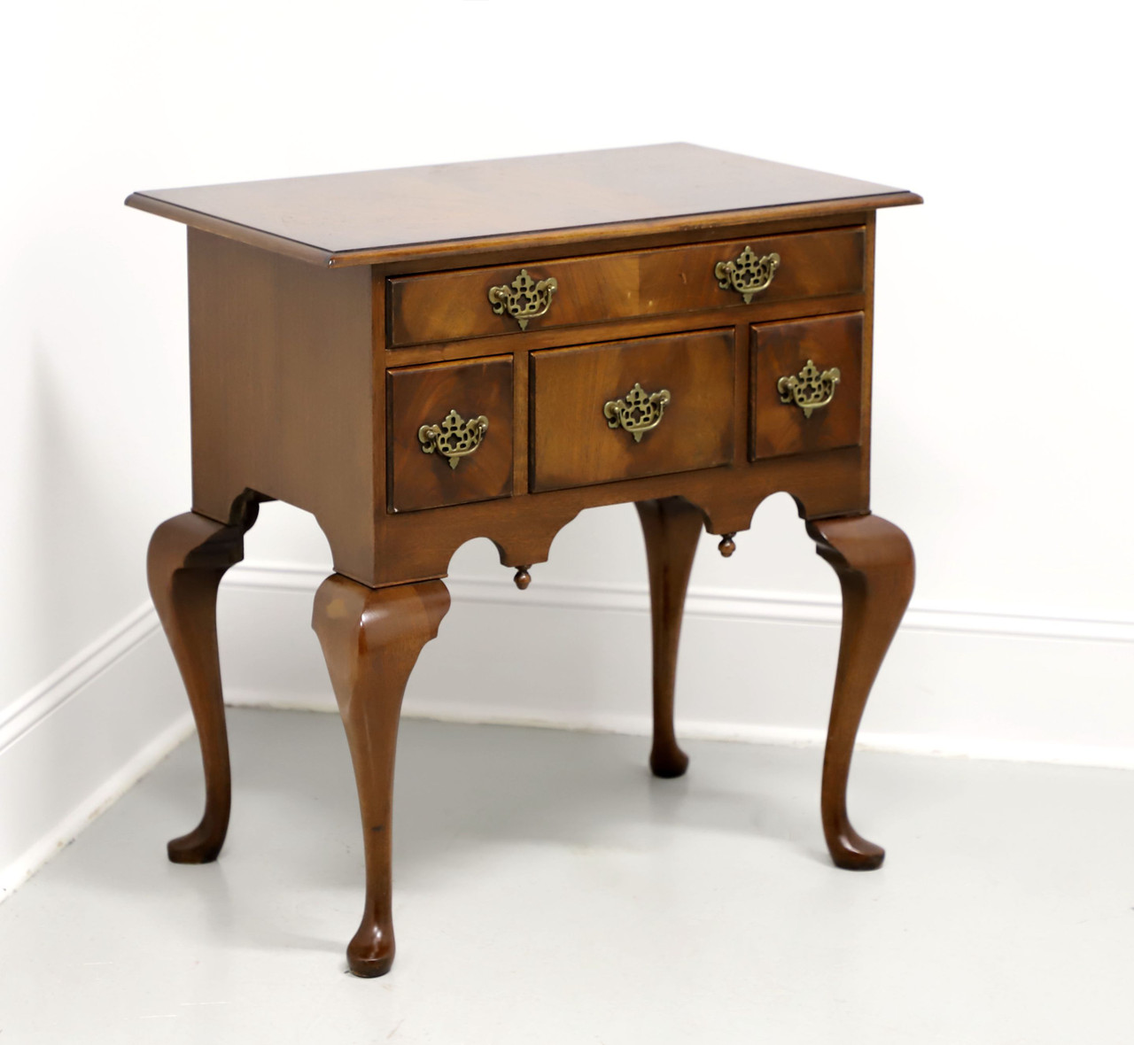 SOLD - BEVAN FUNNELL Reprodux Flame Mahogany Queen Anne Entry