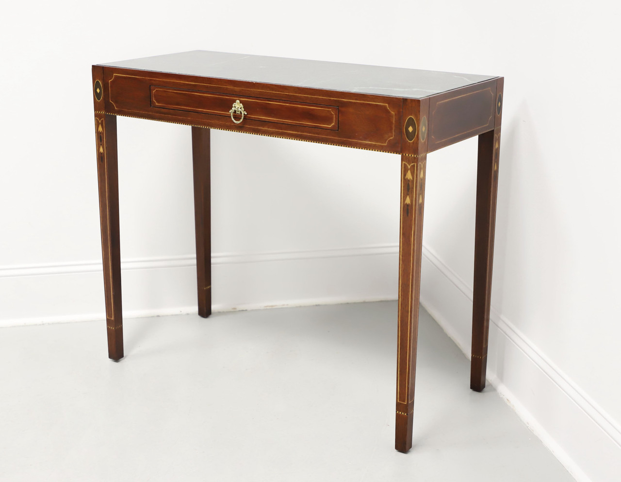 HR709 東海家具 New Mahogany Console Table Mahogany console table colonial antique style side hall