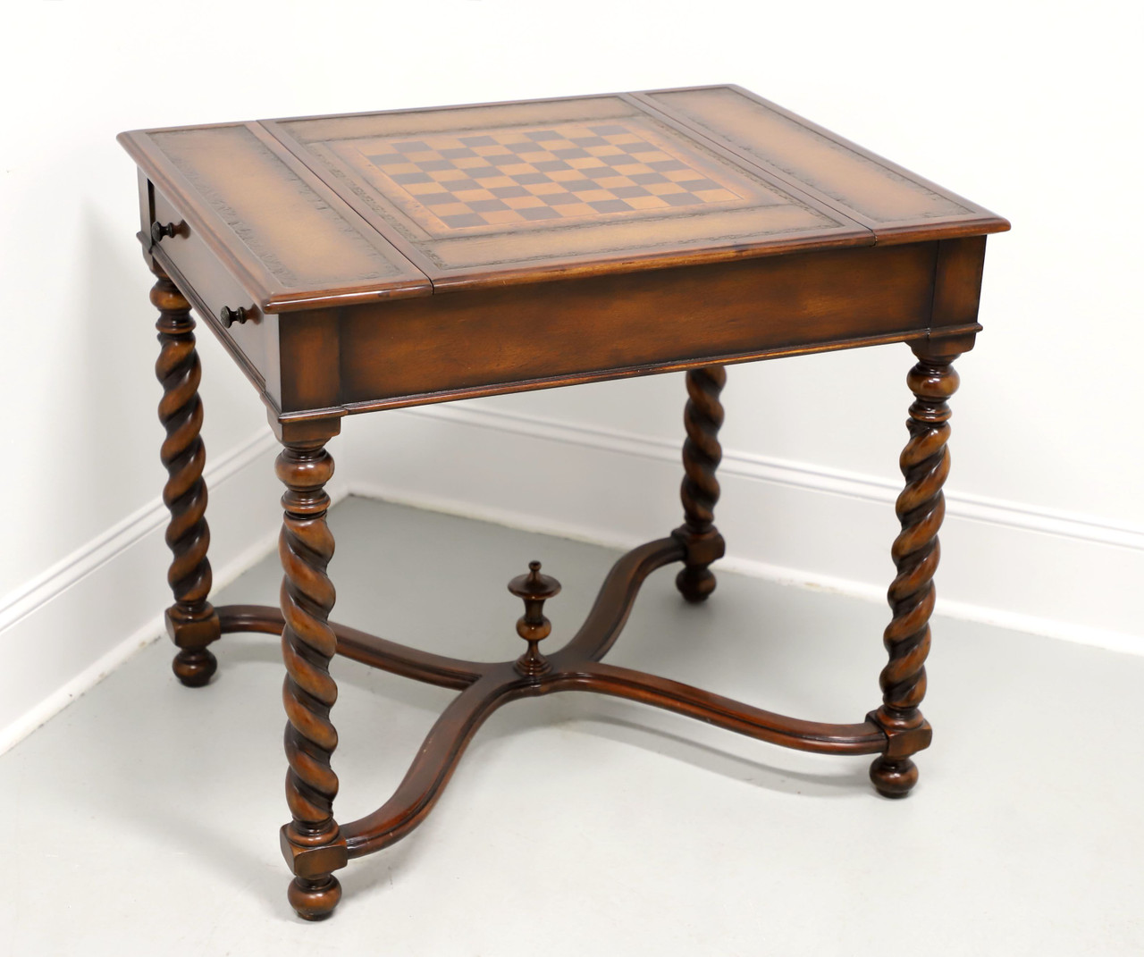 SOLD - THEODORE ALEXANDER Essential Inlaid Walnut Acacia William
