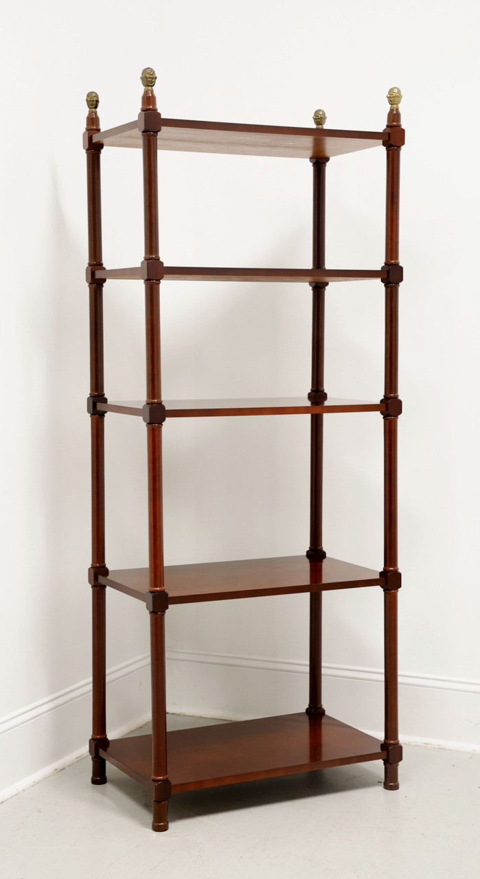 SOLD - BOMBAY COMPANY Cherry Regency Style Etagere - Boyd's Fine